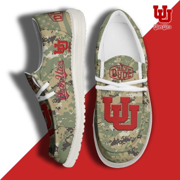 Tubopro Utah Utes Personalized Hey Dude Shoes For Men And Women