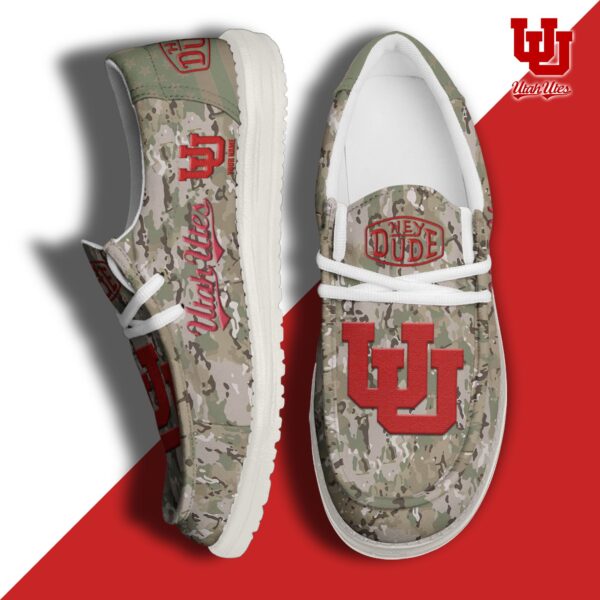 Tubopro Utah Utes Personalized Hey Dude Shoes For Men And Women
