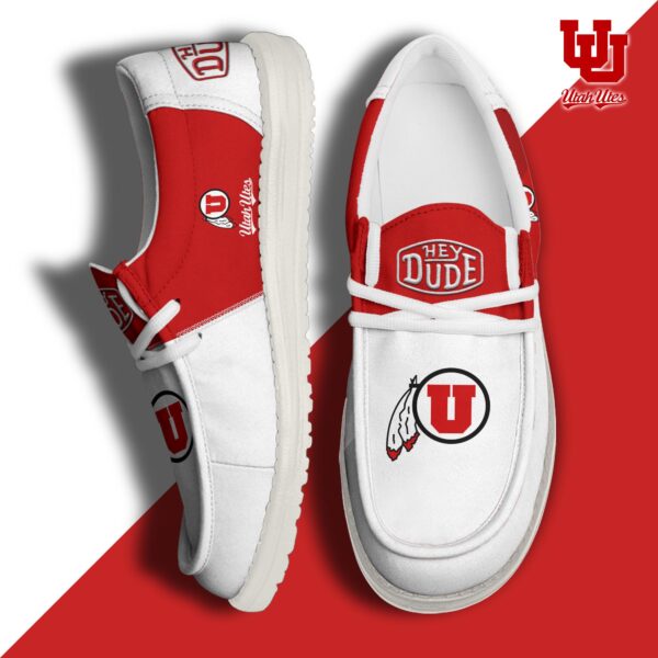 Tubopro Utah Utes Personalized Hey Dude Shoes For Men And Women