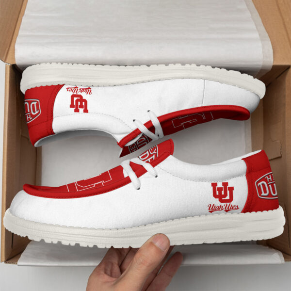 Tubopro Utah Utes Personalized Hey Dude Shoes For Men And Women - Image 2