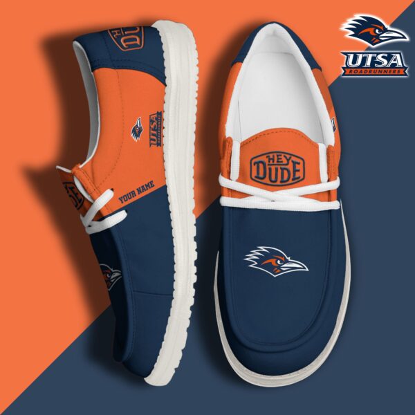 Tubopro UTSA Roadrunners Personalized Hey Dude Shoes For Men And Women