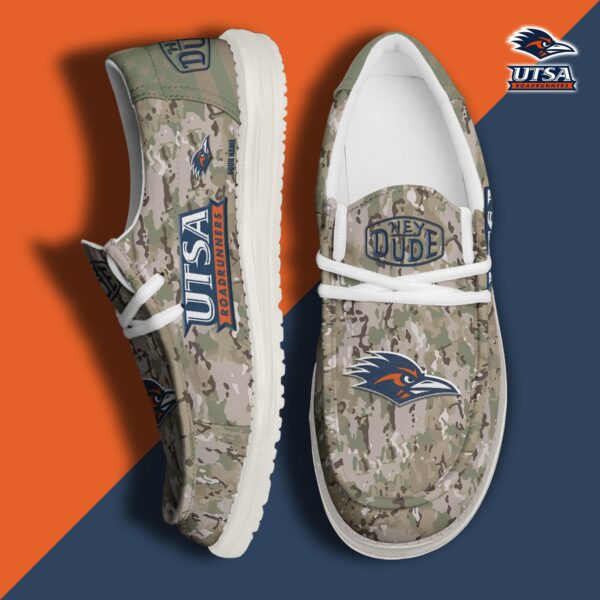 Tubopro UTSA Roadrunners Personalized Hey Dude Shoes For Men And Women