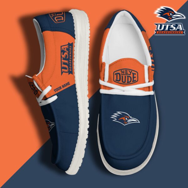 Tubopro UTSA Roadrunners Personalized Hey Dude Shoes For Men And Women