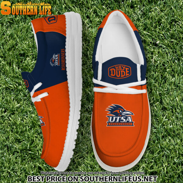 Tubopro UTSA Roadrunners Personalized Hey Dude Shoes For Men And Women