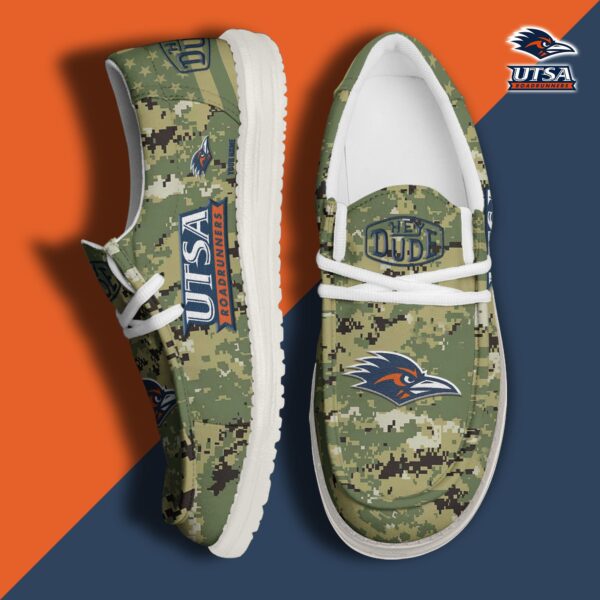 Tubopro UTSA Roadrunners Personalized Hey Dude Shoes For Men And Women