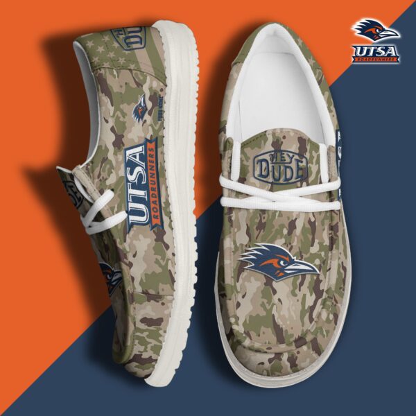 Tubopro UTSA Roadrunners Personalized Hey Dude Shoes For Men And Women