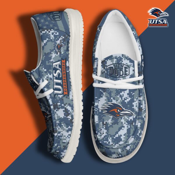 Tubopro UTSA Roadrunners Personalized Hey Dude Shoes For Men And Women