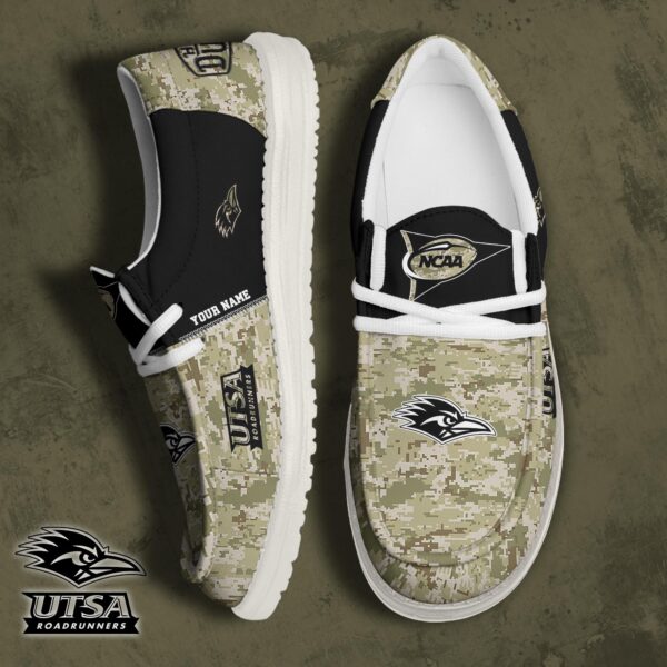 Tubopro UTSA Roadrunners Personalized Hey Dude Shoes For Men And Women