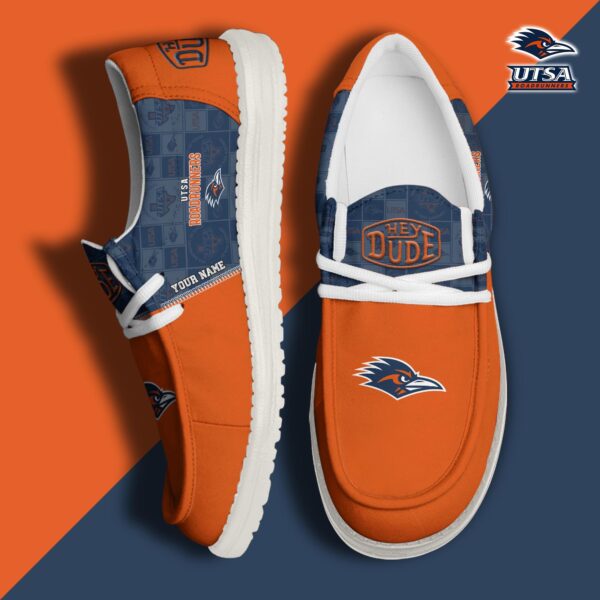 Tubopro UTSA Roadrunners Personalized Hey Dude Shoes For Men And Women