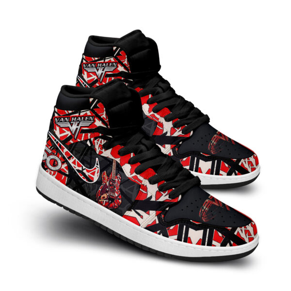 Tubopro Van Halen AJ1 High Sneakers Shoes For Men And Women - Image 4