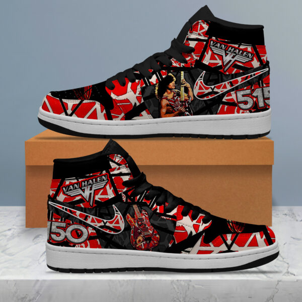 Tubopro Van Halen AJ1 High Sneakers Shoes For Men And Women