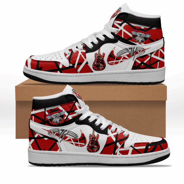 Tubopro Van Halen AJ1 High Sneakers Shoes For Men And Women - Image 3
