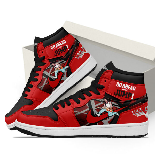 Tubopro Van Halen AJ1 High Sneakers Shoes For Men And Women - Image 3