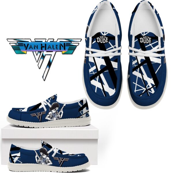Tubopro Van Halen Personalized Hey Dude Shoes For Men And Women