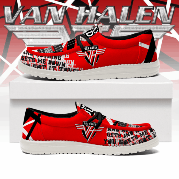 Tubopro Van Halen Personalized Hey Dude Shoes For Men And Women - Image 4