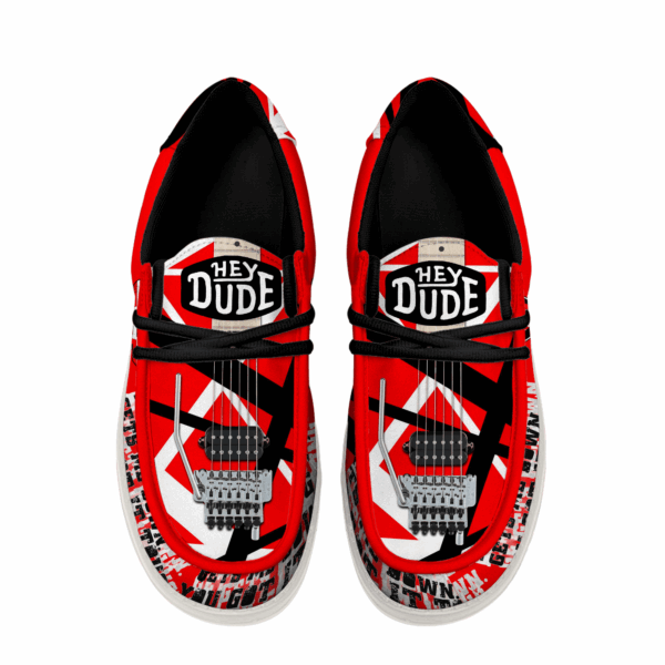 Tubopro Van Halen Personalized Hey Dude Shoes For Men And Women - Image 2