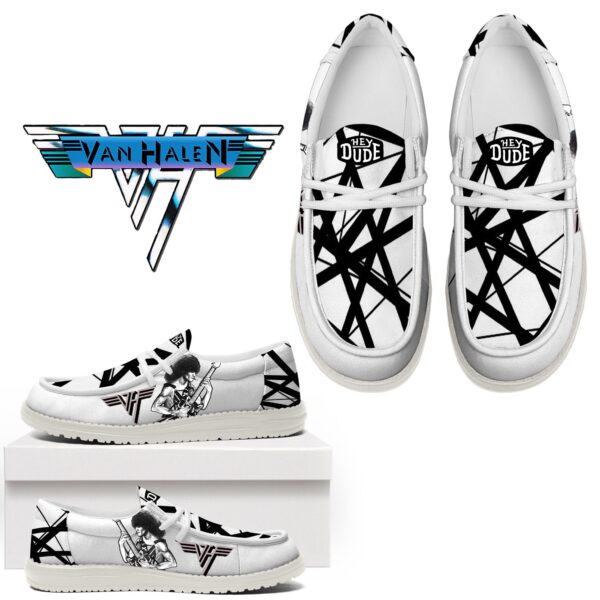 Tubopro Van Halen Personalized Hey Dude Shoes For Men And Women
