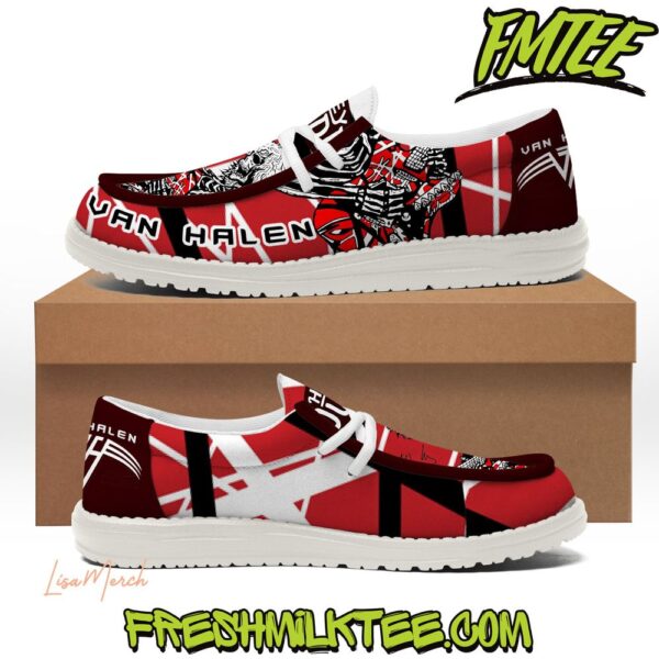 Tubopro Van Halen Personalized Hey Dude Shoes For Men And Women - Image 3