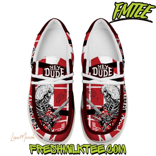 Tubopro Van Halen Personalized Hey Dude Shoes For Men And Women - Image 2