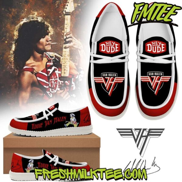 Tubopro Van Halen Personalized Hey Dude Shoes For Men And Women