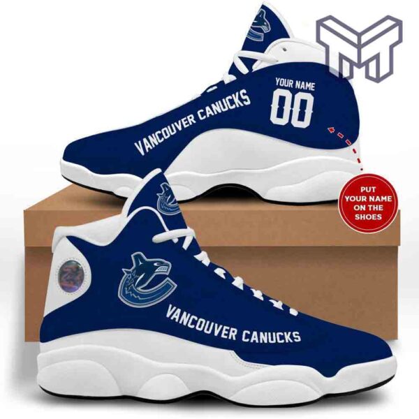 Tubopro Vancouver Canucks AJ13 Sneakers Shoes For Men And Women
