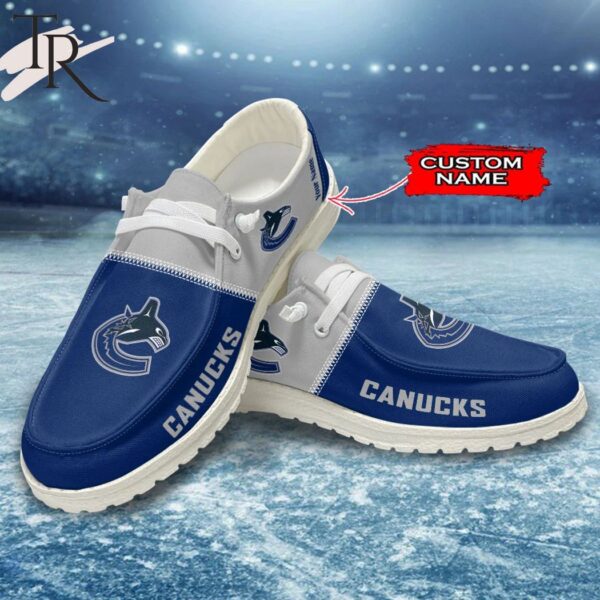 Tubopro Vancouver Canucks Personalized Hey Dude Shoes For Men And Women - Image 5