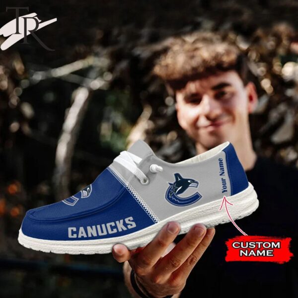 Tubopro Vancouver Canucks Personalized Hey Dude Shoes For Men And Women - Image 6