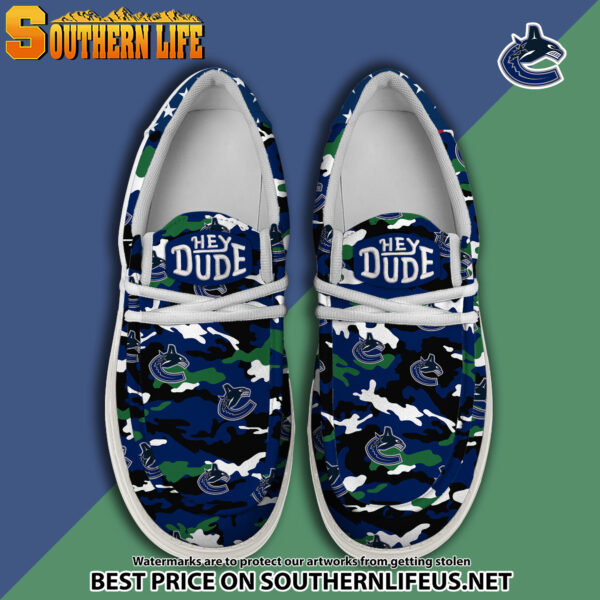 Tubopro Vancouver Canucks Personalized Hey Dude Shoes For Men And Women