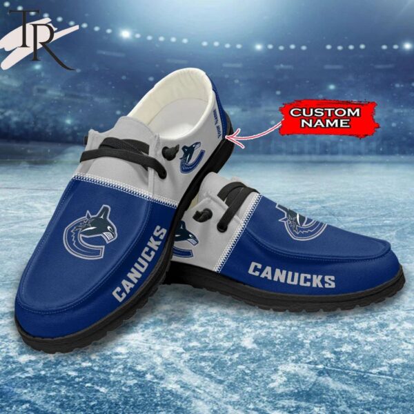 Tubopro Vancouver Canucks Personalized Hey Dude Shoes For Men And Women