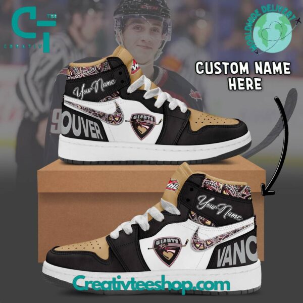 Tubopro Vancouver Giants AJ1 High Sneakers Shoes For Men And Women