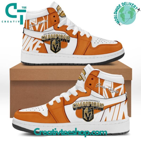 Tubopro Vegas Golden Knights AJ1 High Sneakers Shoes For Men And Women