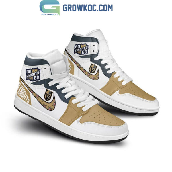 Tubopro Vegas Golden Knights AJ1 High Sneakers Shoes For Men And Women