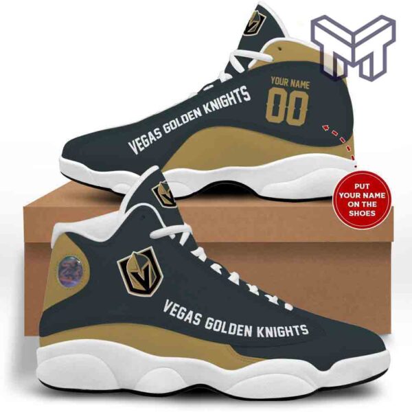 Tubopro Vegas Golden Knights AJ13 Sneakers Shoes For Men And Women