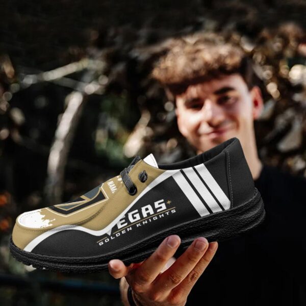 Tubopro Vegas Golden Knights Hey Dude Shoes For Men And Women - Image 4