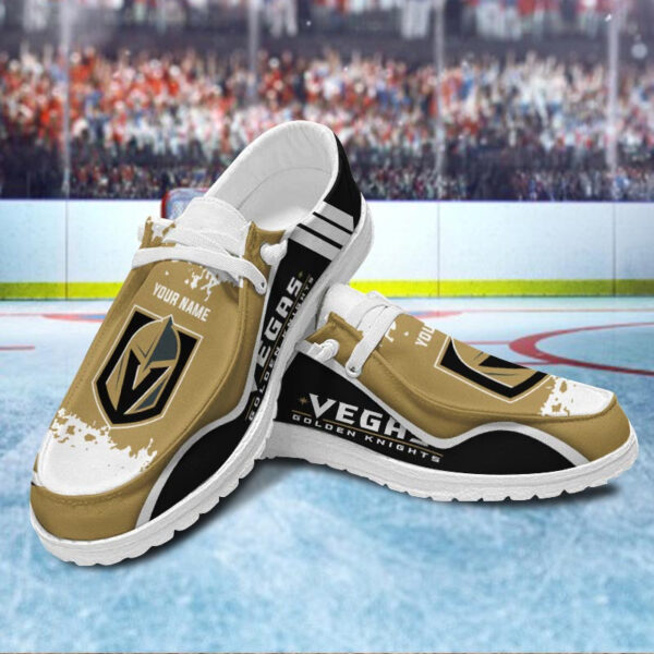 Tubopro Vegas Golden Knights Hey Dude Shoes For Men And Women