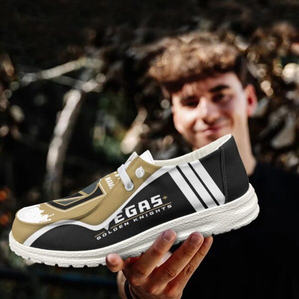 Tubopro Vegas Golden Knights Hey Dude Shoes For Men And Women - Image 3