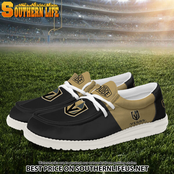 Tubopro Vegas Golden Knights Personalized Hey Dude Shoes For Men And Women - Image 2