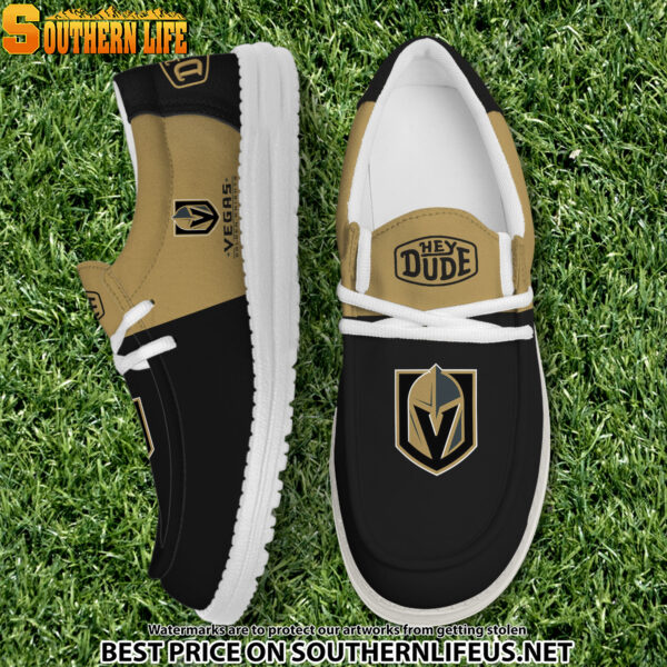Tubopro Vegas Golden Knights Personalized Hey Dude Shoes For Men And Women