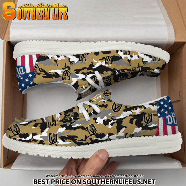 Tubopro Vegas Golden Knights Personalized Hey Dude Shoes For Men And Women - Image 4