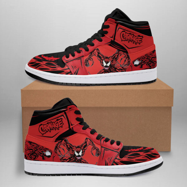 Tubopro Venom AJ1 High Sneakers Shoes For Men And Women - Image 2