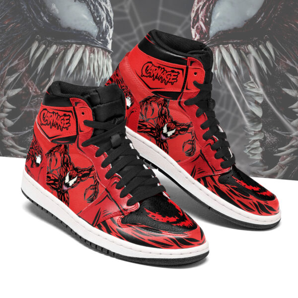 Tubopro Venom AJ1 High Sneakers Shoes For Men And Women - Image 3