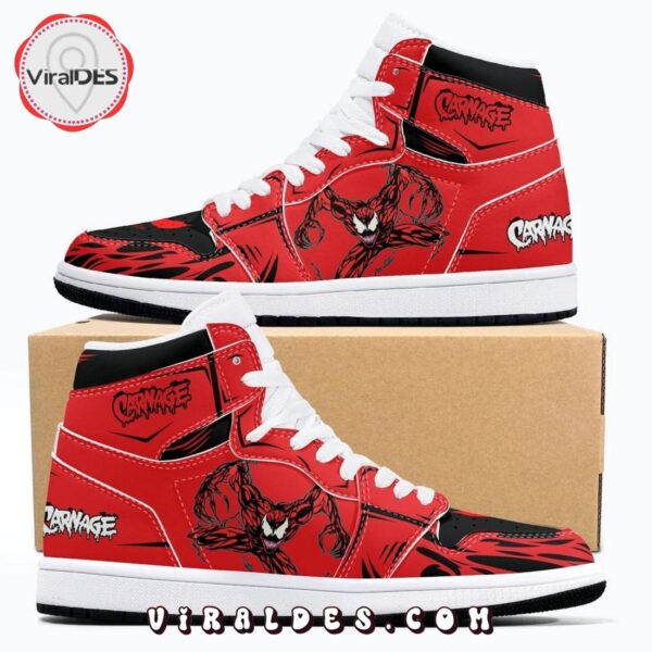 Tubopro Venom AJ1 High Sneakers Shoes For Men And Women - Image 2