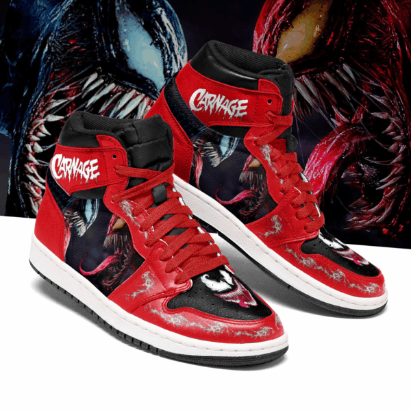 Tubopro Venom AJ1 High Sneakers Shoes For Men And Women - Image 2
