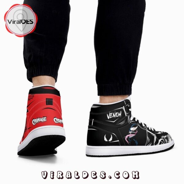 Tubopro Venom AJ1 High Sneakers Shoes For Men And Women - Image 5