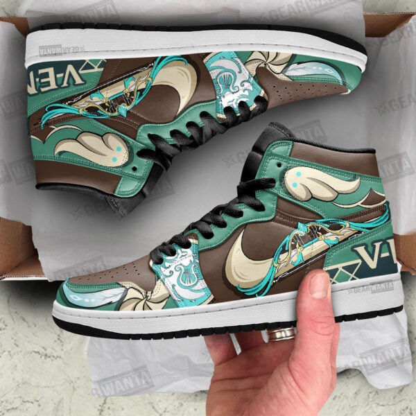 Tubopro Venti Sw Genshin Impact AJ1 High Sneakers Shoes For Men And Women - Image 2