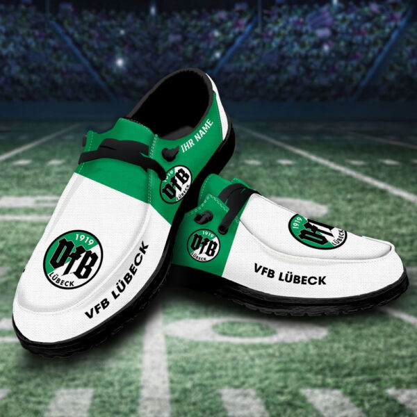 Tubopro VfB Lübeck Personalized Hey Dude Shoes For Men And Women - Image 3