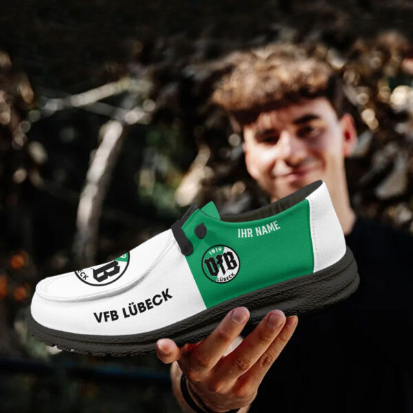 Tubopro VfB Lübeck Personalized Hey Dude Shoes For Men And Women - Image 4