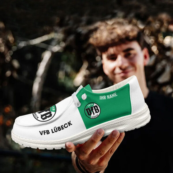 Tubopro VfB Lübeck Personalized Hey Dude Shoes For Men And Women - Image 2