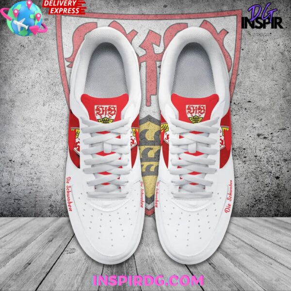 Tubopro VfB Stuttgart Die Schwaben Air Low-Top Sneakers Shoes For Men And Women - Image 2