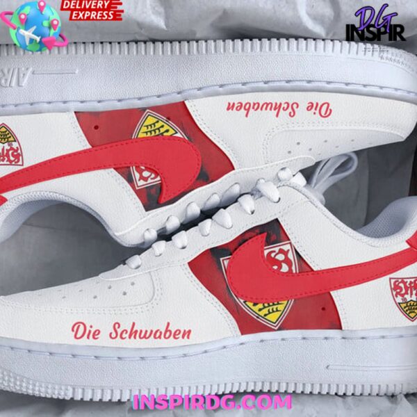 Tubopro VfB Stuttgart Die Schwaben Air Low-Top Sneakers Shoes For Men And Women - Image 3